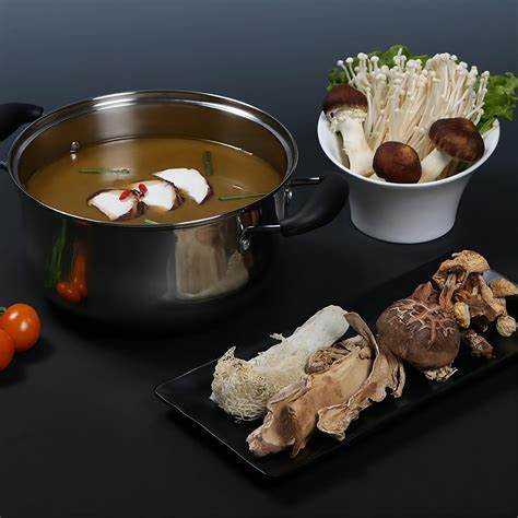 Nutritious and Delicious Mushroom Soup Hot Pot